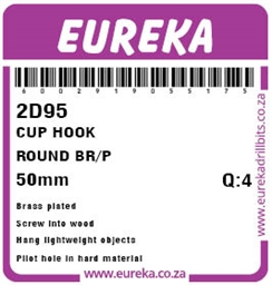 2D95 - Cup Hook Round -2D95_label_T